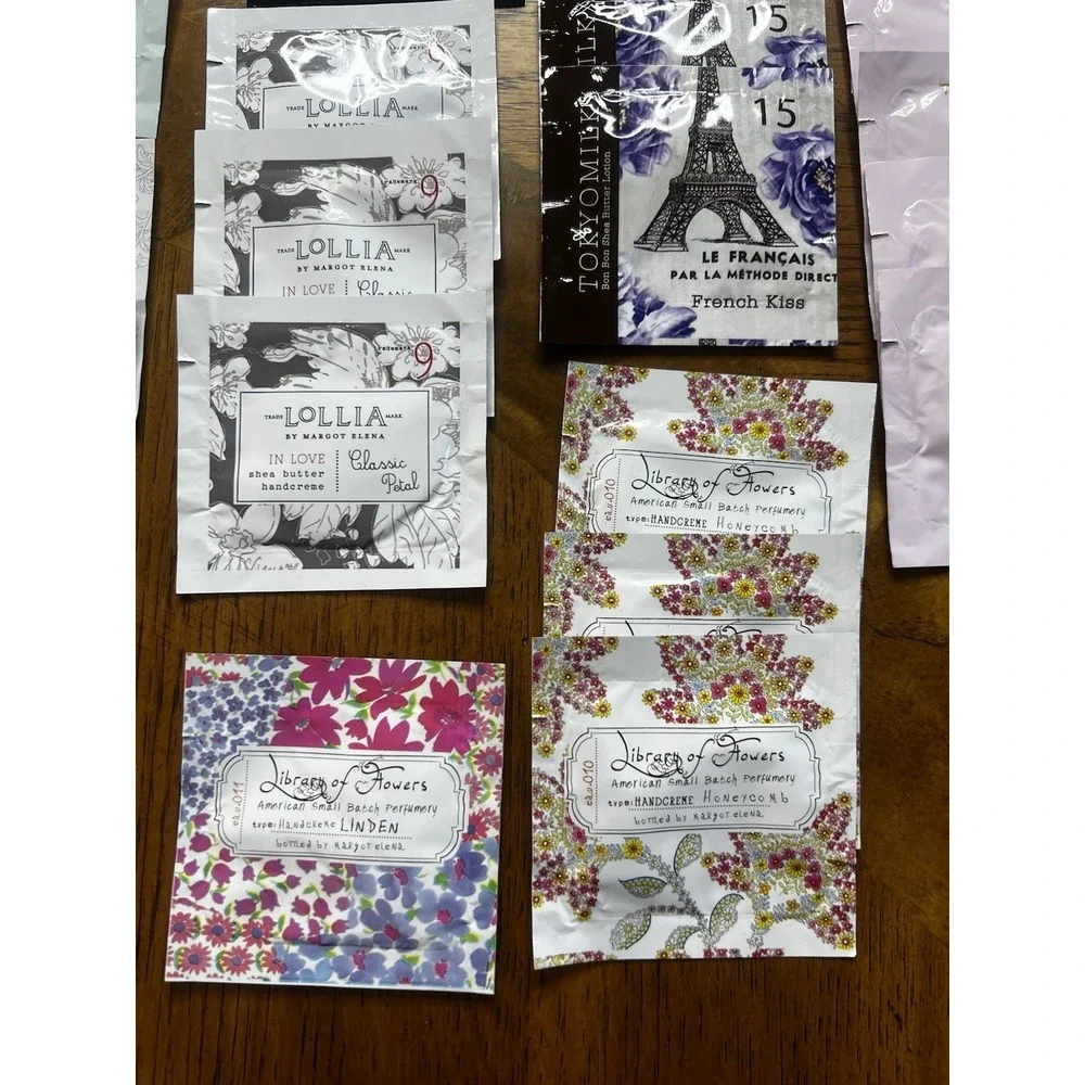 Tokyo Milk Hand Cream Samples Mixed Variety Lot of 85 0.12 Oz / 3.5 Gm